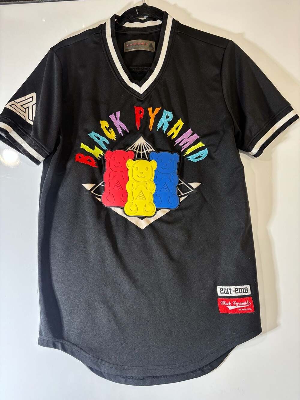 Men’s Black Pyramid Gummy Jersey Circa 17-18